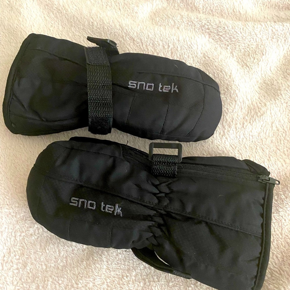 SNO TEK toddler small insulated snow mittens